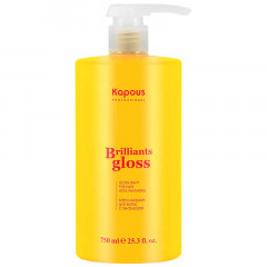 Блеск-бальзам для волос Brilliants gloss - Kapous 750 мл