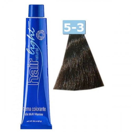 5/3 Светло-каштановый золотистый - Hair Company Краска для волос Hair Light 100 мл