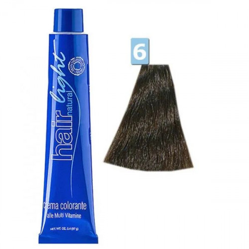 6 Biondo scuro Tёмно-русый - Hair Company Краска для волос Hair Light 100 мл
