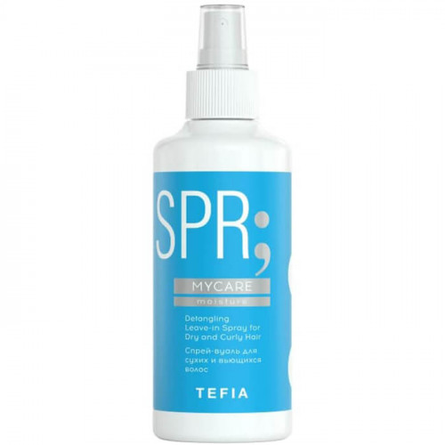 Спрей-вуаль для сухих и вьющихся волос, MYCARE MOISTURE - Tefia 250 мл  