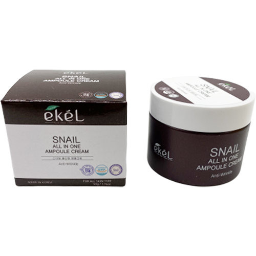 Крем для лица с улиточным муцином Ekel Snail All In One Cream 50 г  
