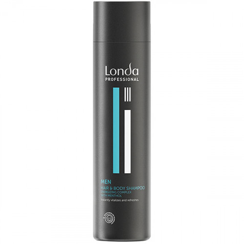Шампунь для волос и тела, для мужчин Londa Men Hair Body Shampoo 250 мл