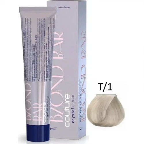T/1 Пепельный блондин тонирующий, BLOND BAR CRYSTAL BLOND 60 мл  