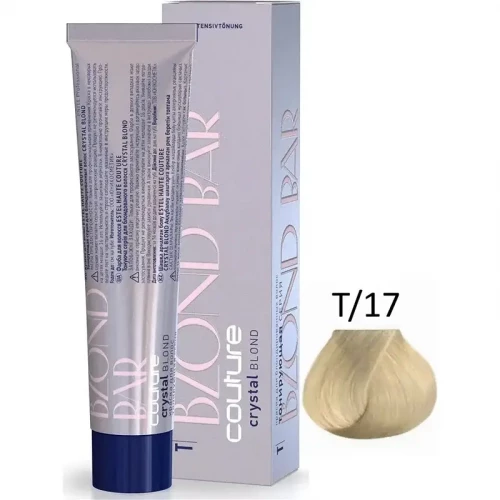 T/17 Пепельно-коричневый блондин тонирующий, BLOND BAR CRYSTAL BLOND 60 мл  