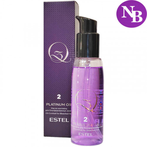 Масло-коктейль для блондированных волос Q3 PLATINUM OIL - ESTEL PROFESSIONAL 100 мл