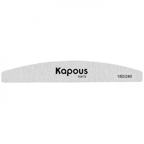 Пилка для искусственных ногтей 180/240 - Kapous Nails
