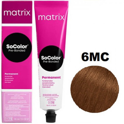 6MC Темный блондин мокка медный, краска для волос Socolor Beauty - MATRIX 90 мл