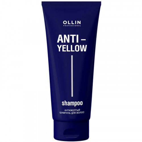 Антижелтый шампунь для волос ANTI-YELLOW - OLLIN PROFESSIONAL  