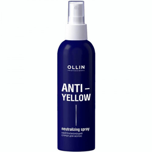 Нейтрализующий спрей для волос ANTI-YELLOW - OLLIN PROFESSIONAL 150 мл
