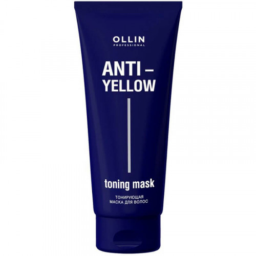 Тонирующая маска для волос ANTI-YELLOW - OLLIN PROFESSIONAL 250 мл