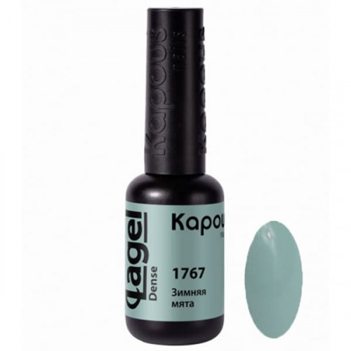 Зимняя мята, гель-лак «Lagel Dense» - Kapous Nails 8 мл