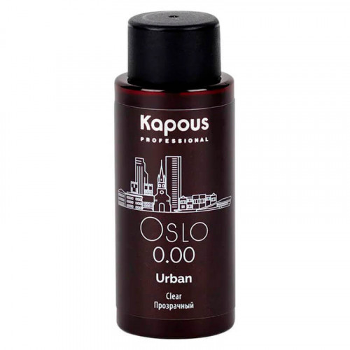 LC 0.00 Осло, Полуперманентный жидкий краситель для волос «Urban» - Kapous 60 мл