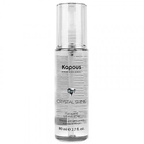 Флюид для секущихся кончиков волос «Crystal Shine» - Kapous 80 мл  