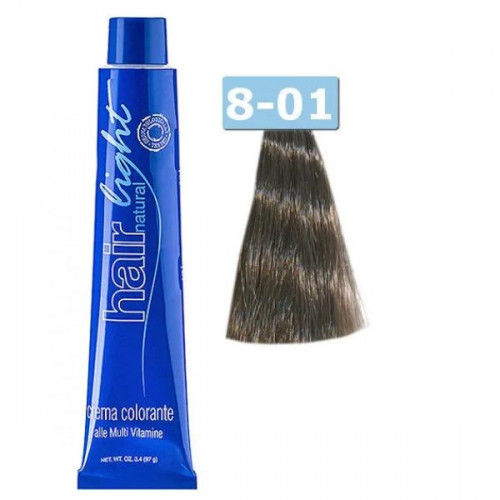 8/01 Светло-русый натуральный сандрэ - Hair Company Краска для волос Hair Light 100 мл  