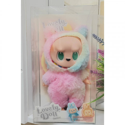 Кукла Labubu lovely doll, музыкальная 25см