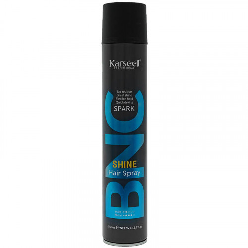 Спрей-блеск для волос BNC Spark Shine Hair Spray, Karseell 500 мл