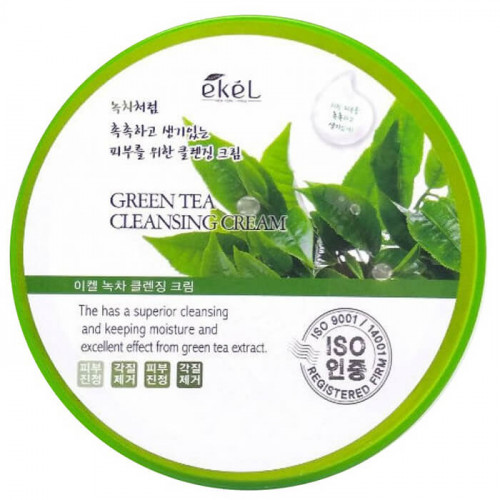 Очищающий крем с экстрактом зеленого чая - Ekel Green Tea Cleansing Cream 300 мл  