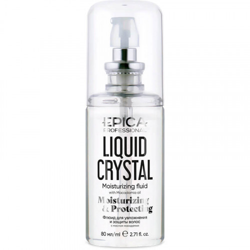 Флюид для увлажнения и защиты сухих волос «LIQUID CRYSTAL» — EPICA, 80 мл  