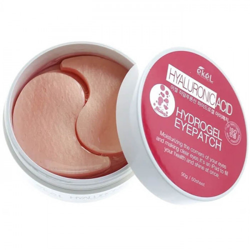 Патчи для глаз с гиалуроновой кислотой Eye Patch Hyaluronic Acid - Ekel 90 г /60 шт  