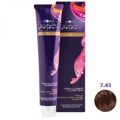 7/43 Русый медный золотистый, Inimitable Color Coloring Cream - Hair Company 100 мл