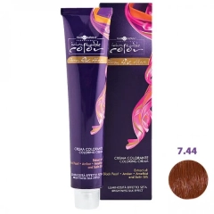 7/44 Русый интенсивно-медный, Inimitable Color Coloring Cream - Hair Company 100 мл