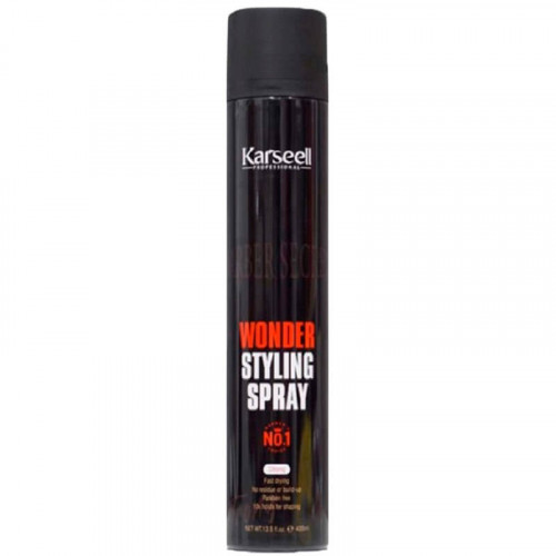 Лак для укладки волос сильной фиксации Wonder Styling Spray, Karseell 400 мл  