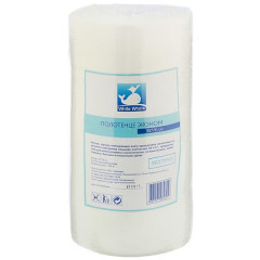 Полотенце спанлейс 35х70см 60г/кв.м ЛЮКС белый 100 шт/рулон /White Whale/