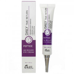 Крем для век антивозрастной с пептидами / Daily Time Return Age Recovery Eye Cream Peptide - Ekel 40 мл