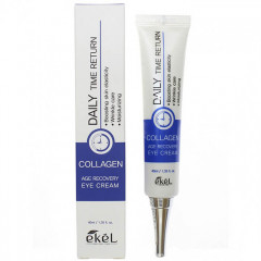 Крем для век антивозрастной с коллагеном / Daily Time Return Age Recovery Eye Cream Collagen - Ekel 40 мл
