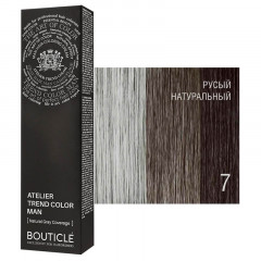 Краситель-камуфляж для мужчин без аммиака №7 «Русый Натуральный» — Atelier Trend Color Man, 100 мл