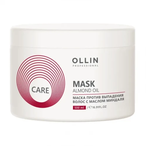 Маска против выпадения волос с маслом миндаля Care - Ollin Professional 500 мл