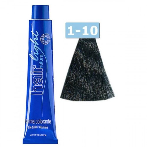 1/10 Иссиня-чёрный - Hair Company Краска для волос Hair Light 100 мл  
