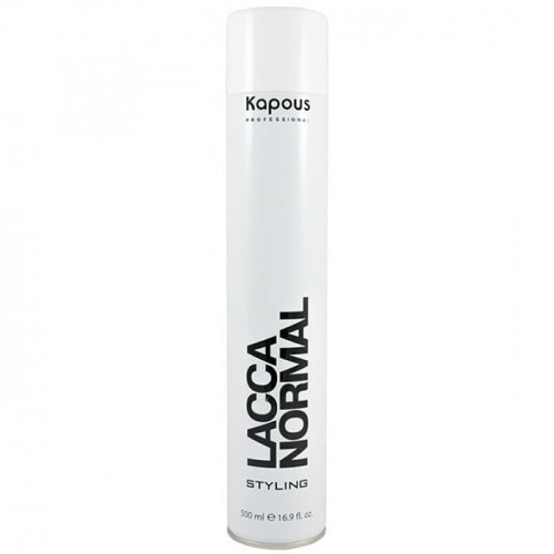 Лак аэрозольный нормальной фиксации Styling Lacca Normal - Kapous 500 мл
