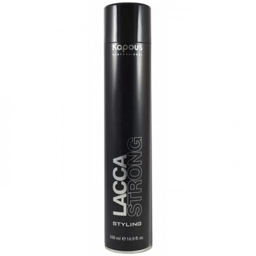 Лак аэрозольный сильной фиксации Styling Lacca Strong - Kapous 500 мл  