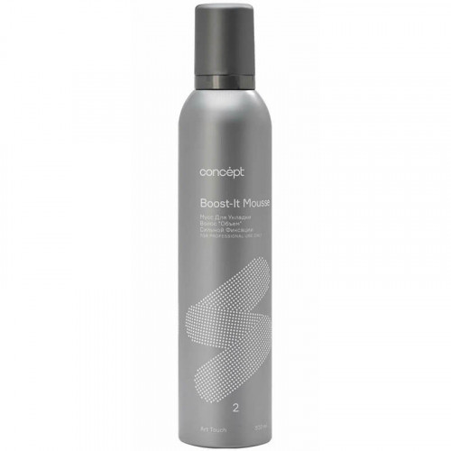 Мусс для укладки волос сильной фиксации Art Touch Boost-It Mousse, Concept 300 мл  