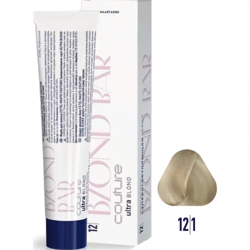 12/1 Пепельный блондин ультра Ultra Blond, BLOND BAR COUTURE 60 мл