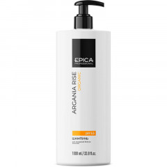Шампунь для придания блеска волосам «ARGANIA RISE Organic» — EPICA