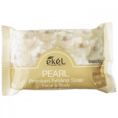 Мыло косметическое с экстрактом жемчуга / Peeling Soap Pearl - Ekel 150 г