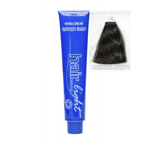 4 Каштановый - Hair Company Краска для волос Hair Light 100 мл