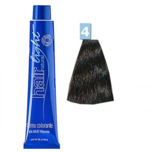 4 Каштановый - Hair Company Краска для волос Hair Light 100 мл