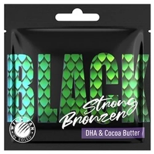 Крем-автобронзат с маслом какао Black Strong Bronzer -  Soleo  