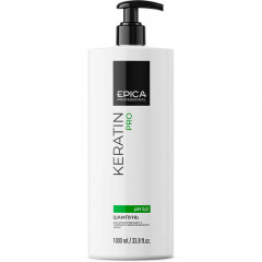 Шампунь для реконструкции и глубокого восстановления волос «KERATIN PRO» — EPICA