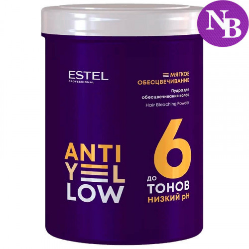 Пудра для обесцвечивания волос до 6 тонов ANTI-YELLOW - Estel Professional 500 г