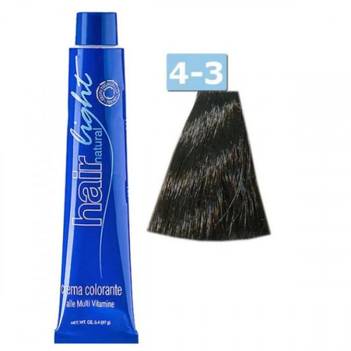 4/3 Каштановый золотистый - Hair Company Краска для волос Hair Light 100 мл