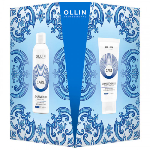 Набор для волос двойное увлажнение Ollin Care  