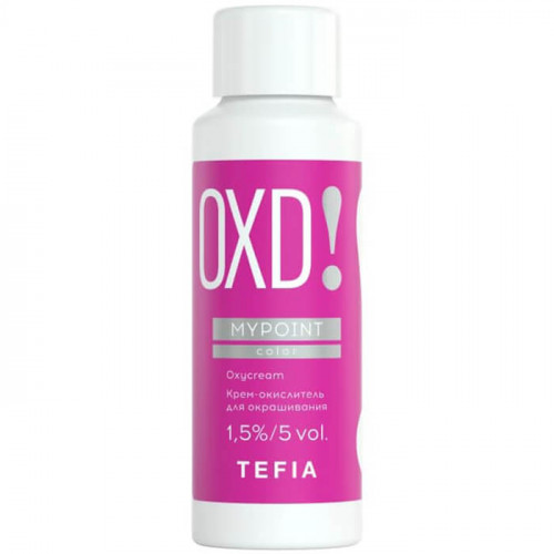 Крем-окислитель 1,5% для окрашивания волос, MYPOINT COLOR OXYCREAM - TEFIA 60 мл