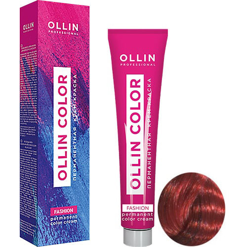 Fashion Color Экстра-Интенсивный Красный Перманентная крем-краска для волос OLLIN COLOR 60 мл